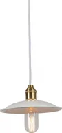 Lampy sufitowe - Lampa wisząca EpicLight Lampa wisząca retro Harriet Small biała - miniaturka - grafika 1