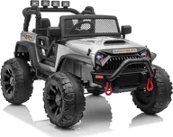 Pojazdy elektryczne dla dzieci - Lean Sport Auto na akumulator Jeep JC666 Srebrny Lakierowany - miniaturka - grafika 1