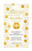 Maseczki do twarzy - Bielenda Royal Bee Elixir silnie odżywcza maseczka przeciwzmarszczkowa 9g - miniaturka - grafika 1