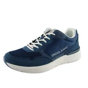 Buty sportowe męskie - Buty sportowe męskie LL1R4051C CROSS JEANS - miniaturka - grafika 1