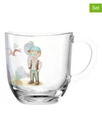 Sztućce dla dzieci - LEONARDO Kubki (2 szt.) w kolorze ze wzorem - 280 ml - miniaturka - grafika 1