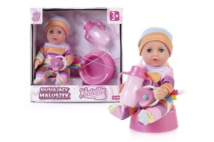 Lalka Natalia, Siusiajacy maluszek 17 cm - Lalki dla dziewczynek - miniaturka - grafika 1