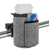 Akcesoria do wózków - Thermo uchwyt 2w1 na kubek i telefon do wózka - miniaturka - grafika 1