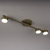 Lampy sufitowe - Punto lampa sufitowa 3xGX53 złota 40825 - miniaturka - grafika 1