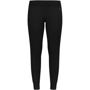 Legginsy Termoaktywne Damskie Odlo Merino 200 111801/15000 - Czarne - M - Pozostała odzież narciarska - miniaturka - grafika 1