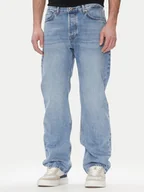 Spodnie męskie - Pepe Jeans Jeansy Penn PM207704 Niebieski Loose Fit - miniaturka - grafika 1