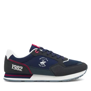 Sneakersy Beverly Hills Polo Club MILO-01 Granatowy - Sneakersy męskie - miniaturka - grafika 1
