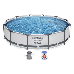 Basen ogrodowy stelażowy, zestaw 9w1, Bestway, 366x76 cm - Baseny ogrodowe Basen ogrodowy stelażowy, zestaw 9w1, Bestway, 366x76 cm - Baseny ogrodowe - miniaturka - grafika 1