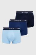 Majtki męskie - Lacoste Bokserki (3-pack) 5H9623 męskie kolor niebieski - miniaturka - grafika 1