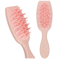Szczotki do włosów dla dzieci - Szczotka masażer do głowy Light Pink - miniaturka - grafika 1
