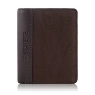 Portfele - Męski Portfel Rfid G-06Lc Brødrene Brązowy - miniaturka - grafika 1