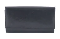 Portfele - Damskie portfele skórzane - Barberini's - Czarny - Czarny - miniaturka - grafika 1