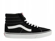Buty sportowe męskie - Buty Vans Sk8-Hi Black White 43 - miniaturka - grafika 1