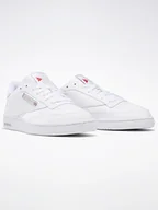 Trampki męskie - Reebok Skórzane sneakersy "Club C 85" w kolorze białym - miniaturka - grafika 1