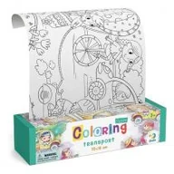 Kolorowanki, wyklejanki - Kolorowanka w rolce transport - miniaturka - grafika 1
