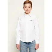 Bluzki dla chłopców - BOSS Kidswear Koszula Regular Fit - miniaturka - grafika 1