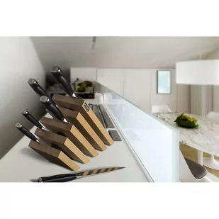 5-elementowy Blok Magnetyczny Z Drewna Bukowego Venezia Artelegno - Noże kuchenne - miniaturka - grafika 2