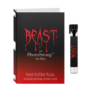 PheroStrong pheromone Beast for Men - perfumy z feromonami dla mężczyzn na podniecenie kobiet - Feromony męskie - miniaturka - grafika 1