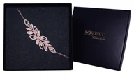 Bransoletki - Bransoletka rose gold unikalna ELEGANCKA boho glam - miniaturka - grafika 1