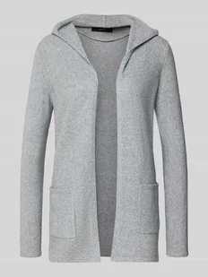 Kurtka z dzianiny o kroju regular fit z kapturem model ‘DOFFY’ - Swetry damskie - miniaturka - grafika 1