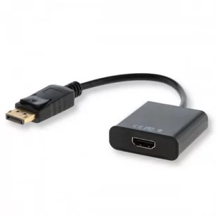 Elmak SAVIO CL-55 Adapter Displayport M - HDMI AF (PPX4935/EU) - Kable komputerowe i do monitorów - miniaturka - grafika 2