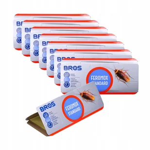 8x BROS FEROMOX STANDARD - LEP NA KARALUCHY RYBIKI - Zwalczanie i odstraszanie szkodników - miniaturka - grafika 1