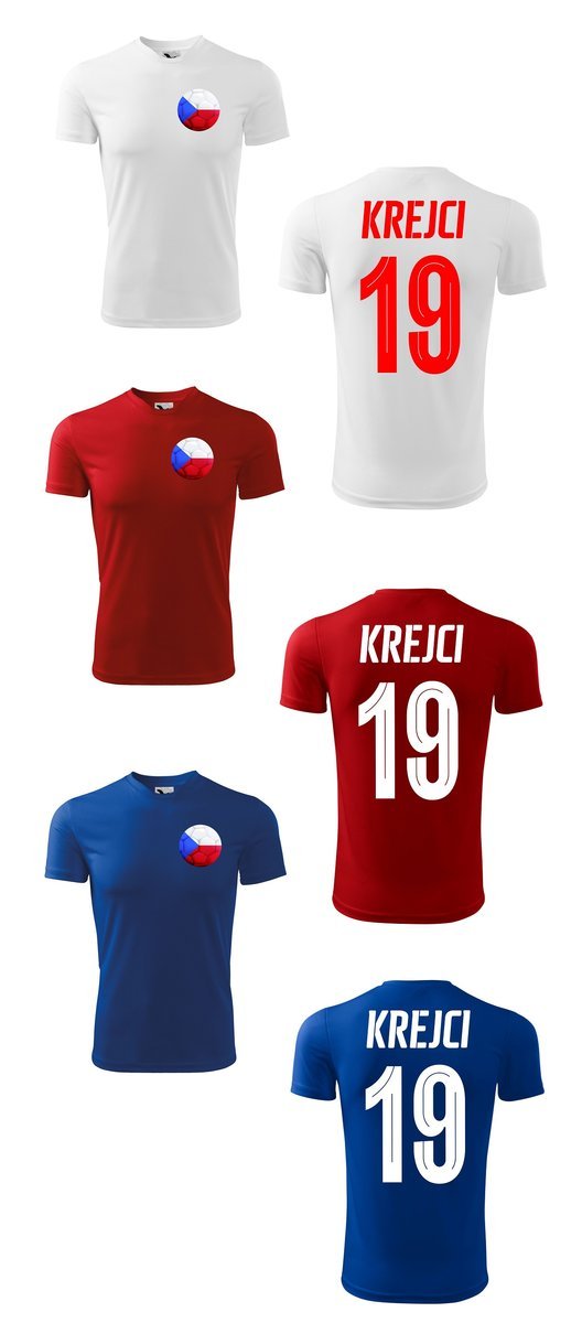 Treningowa Koszulka CZECHY Ladislav KREJCI 19