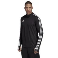 Bluzy sportowe męskie - Adidas, Bluza męska, TIRO 19 TR TOP, czarny, rozmiar XL - miniaturka - grafika 1