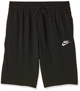 NIKE Nike chłopięce B NSW Short JSY Aa spodnie czarny czarny/bia$109y/bia$110y 9 Lat DA0806 - Spodnie i spodenki dla chłopców - miniaturka - grafika 1