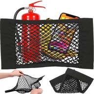 Akcesoria motoryzacyjne - Siatka Na Rzep Organizer Do Bagażnika Auta 30X25 - miniaturka - grafika 1