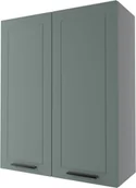 Meble kuchenne - Bergamo Szafka Wisząca Wysoka W4/80 Miętowy Mat - miniaturka - grafika 1