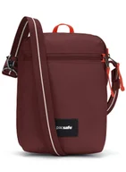 Torby męskie - Torba antykradzieżowa Pacsafe GO Festival Crossbody - garnet red - miniaturka - grafika 1