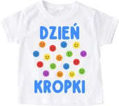 Koszulki dla dziewczynek - Koszulka na Dzień Kropki dla chłopczyka - miniaturka - grafika 1