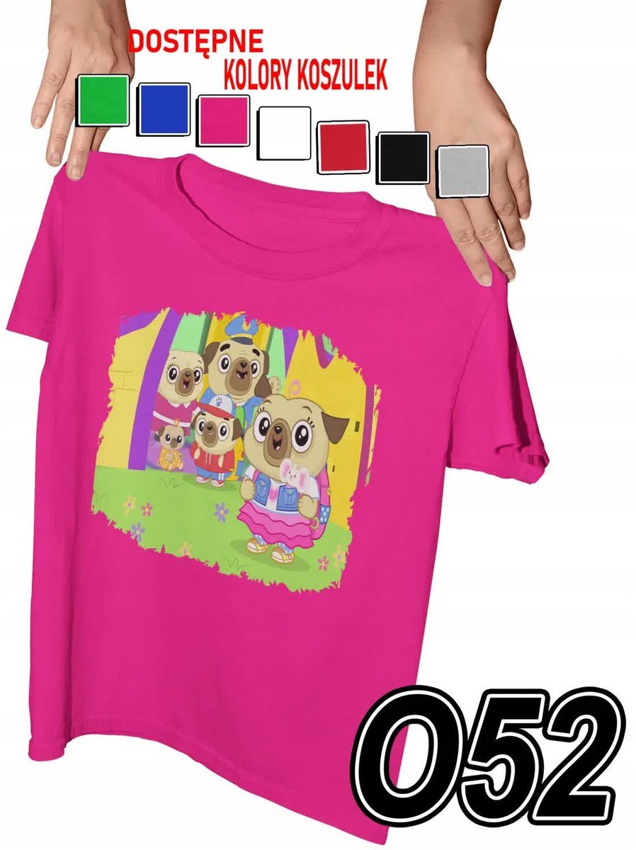 Koszulka Dziecięca Z Nadrukiem Frytka Kartolecia Różne - M 134-140