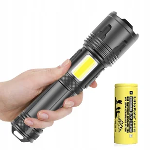 Latarka XHP100 zoom Cob Led 26650 LiitoKala - Latarki - miniaturka - grafika 1