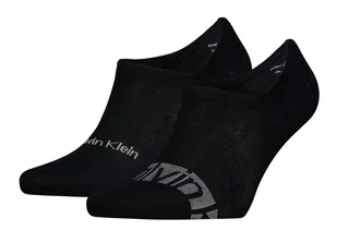 Skarpetki Calvin Klein Jeans 2 pary 40-46 czarna - Skarpetki męskie - miniaturka - grafika 1