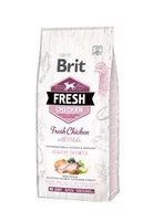 Sucha karma dla psów - Brit Fresh Chicken with Potato Puppy Healthy Growth 2,5 kg - miniaturka - grafika 1