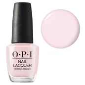 Lakiery hybrydowe - OPI Nail Lacquer, klasyczny lakier do paznokci, Baby Take A Vow NLSH1, jasnoróżowy, 15ml - miniaturka - grafika 1