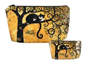 Kosmetyczki, organizery i kuferki - Kosmetyczka - inspirowane malarstwem G. Klimt (CARMANI) - miniaturka - grafika 1