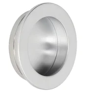 Klamki - Uchwyt do drzwi przesuwnych Cirkle Srebrny Inspire - miniaturka - grafika 1