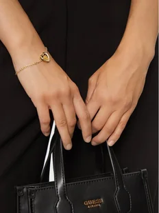 Guess Bransoletka JUBB0460 7JW Złoty - Bransoletki - miniaturka - grafika 1