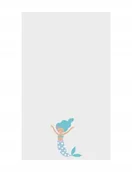 Okrycia kąpielowe dla dzieci - Mały ręczniczek dla dzieci 30x50 cm do twarzy i dłoni z motywem syrenki - miniaturka - grafika 1