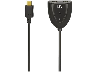 Przełącznik HDMI ISY IHD-9037 Czarny - Kable komputerowe i do monitorów Przełącznik HDMI ISY IHD-9037 Czarny - Kable komputerowe i do monitorów - miniaturka - grafika 1