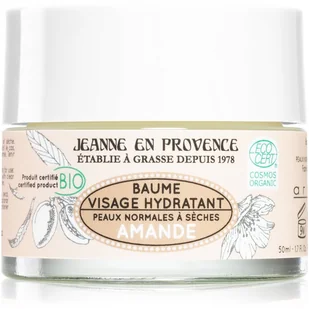 Jeanne en Provence BIO Almond balsam głęboko nawilżający w jakości BIO 50 ml - Kremy do twarzy - miniaturka - grafika 1