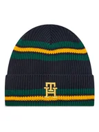 Czapki dla dzieci - Tommy Hilfiger Czapka Monogram AU0AU01597 Granatowy - miniaturka - grafika 1