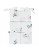 Organizery na łóżeczko - Bonjour Cherie Organizer do łóżeczka 65/40 Misie - miniaturka - grafika 1