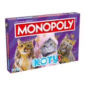 Gry planszowe - Monopoly Koty 2025 - gra planszowa - miniaturka - grafika 1