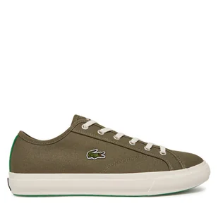 Tenisówki Lacoste 7-49CMA0033 Khaki - Trampki męskie - miniaturka - grafika 1