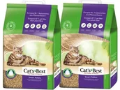 Żwirek dla kotów - JRS Cats Best Nature Gold - Żwirek Dla Kotów Długowłosych 2x20l - miniaturka - grafika 1