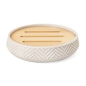 Mydelniczki i dozowniki mydła - Mydelniczka Hermosa beż - miniaturka - grafika 1